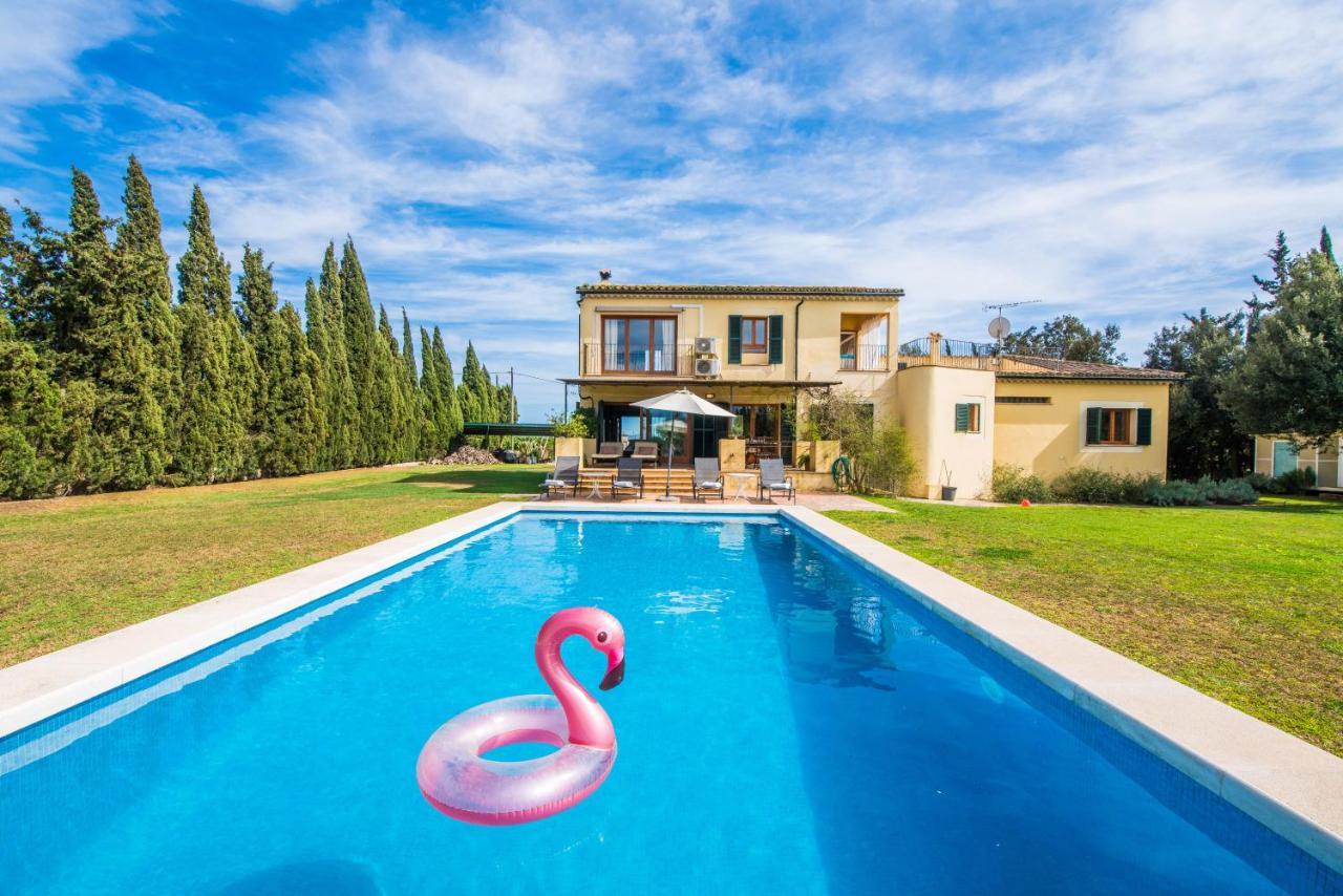 Traumhafte Familien-finca - 8 Gäste, Pool, Pferde&hühner, Ruhe&privatsphäre Sa Pobla